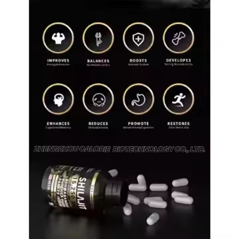 60 Shilajit Vegan Capsules Pure Himalayan Energy Booster with Ashwagandha Panax Ginseng for Adults Pregnant Women Safe