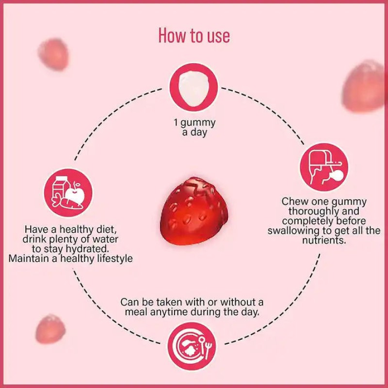 Menstrual Relief Gummies - Cranberry, PMS Vitamins for Period Pain, Hormonal Balance & Mood Swings