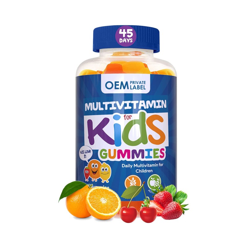 OEM Private Label Kids Multivitamin Gummies for Immune Support