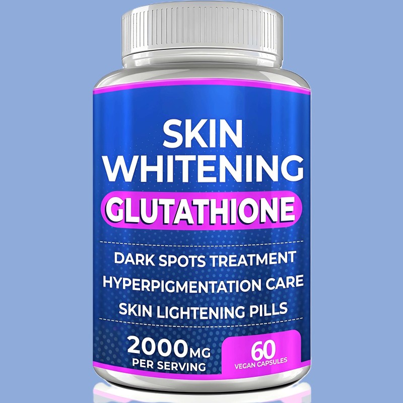 Halal Certified 5000mg L-Glutathione Softgel Capsules - Skin Whitening & Anti-Aging Supplement for Women