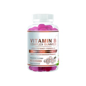 OEM Energy Immune Vitamin B Complex Gummy Candy Supports Growth Health for Adults Dietary Supplement Safe for Pregnant Women