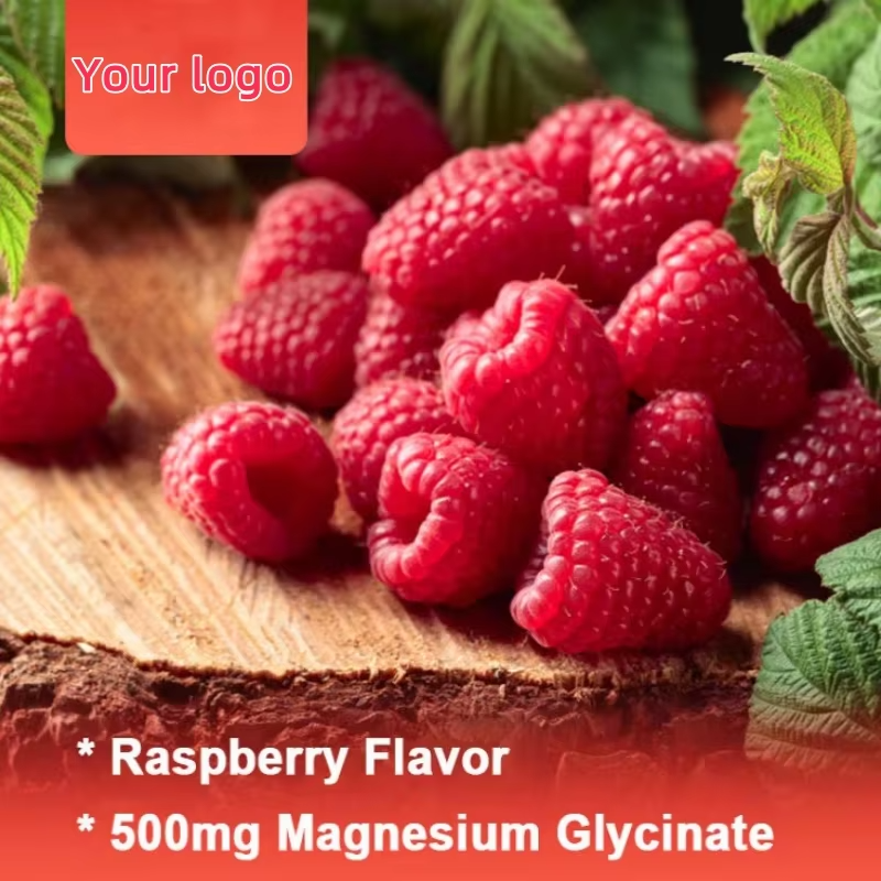 Sugar-Free Magnesium Glycinate Gummies with Potassium Herbal Supplements for Sleep and Immune Support