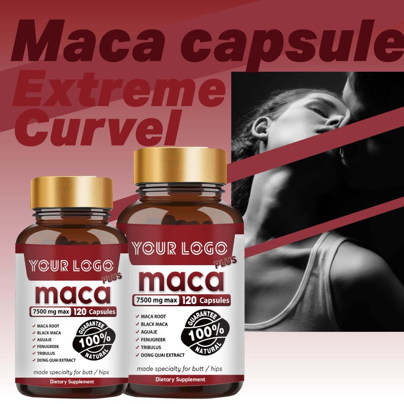 Maca Plus Curves Extreme Supplements Maca , Butt & Hips Enhancement, Boosts Energy & Muscle Tone
