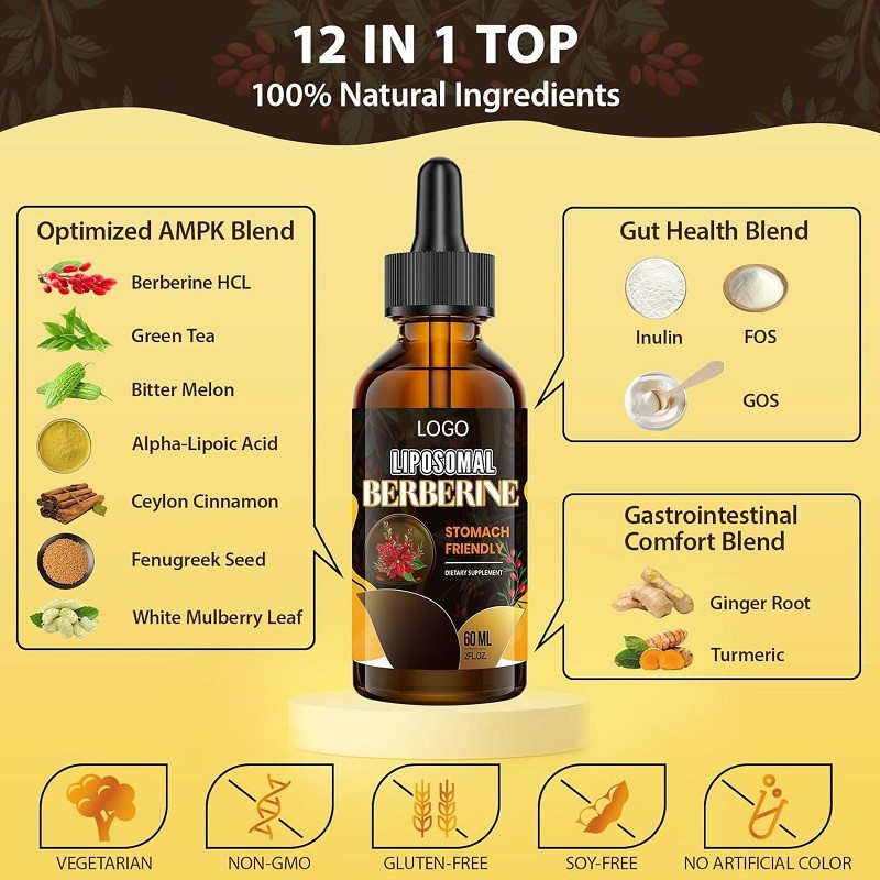 New Berberine 100% Pure Vanilla Extract Vinegar Ceylon Cinnamon Hydrochloric Acid 500 mg Phytic Acid Tea