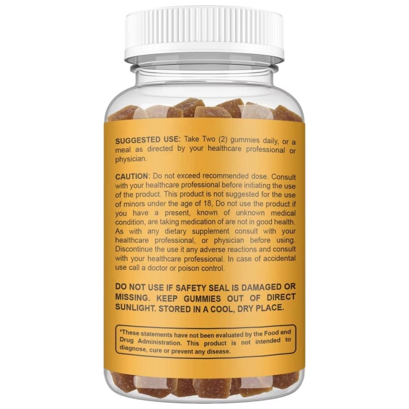 Natural Body Enhancement Gummies with Herbal Extracts 60 Count for Adults to Enhance Curves Firmness Not for Pregnant Women