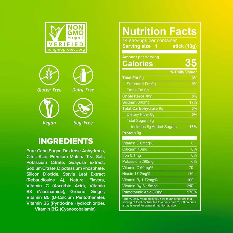 OEM Premium Non-GMO Electrolyte Beverage Energy Boosting Water and Powder Packs for Adults Not for Pregnant Women