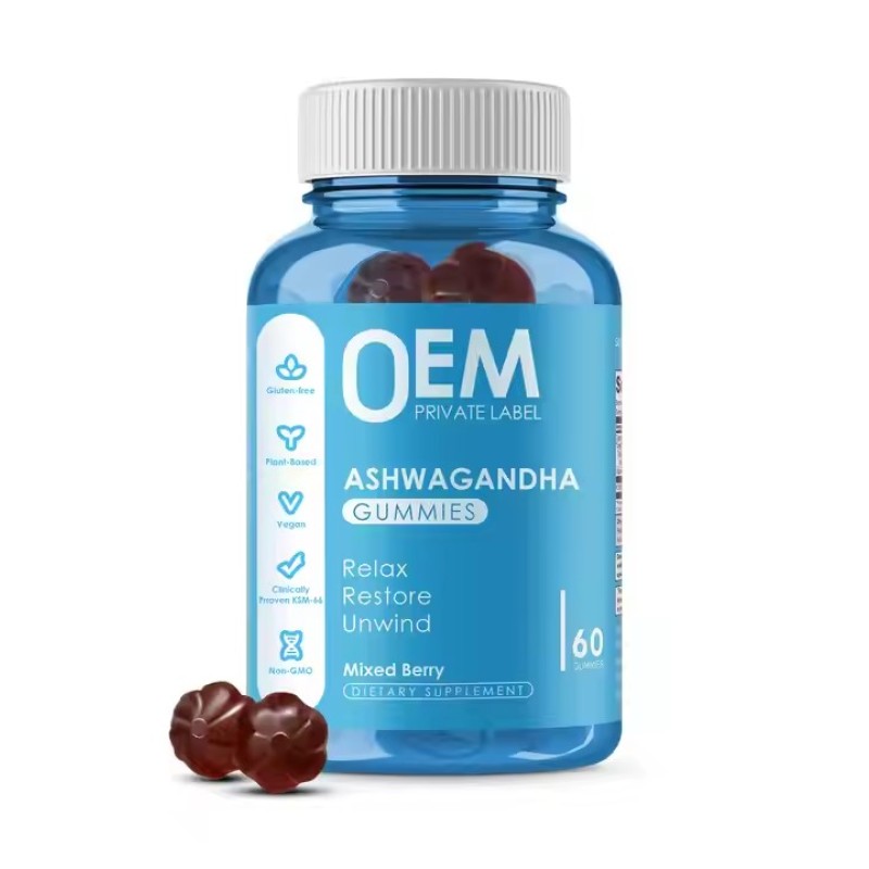 South African Ashwagandha Drunken Eggplant Gummies  Dietary Fiber Rich Antioxidant Supplement Vitamin C Healthy Gummy