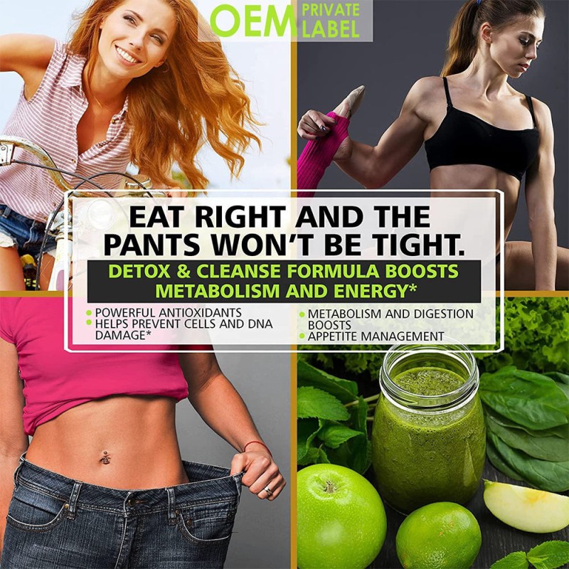 Organic Green Tea Extract Capsules , Boosts Metabolism & Natural Fat Burning, Antioxidant-Rich