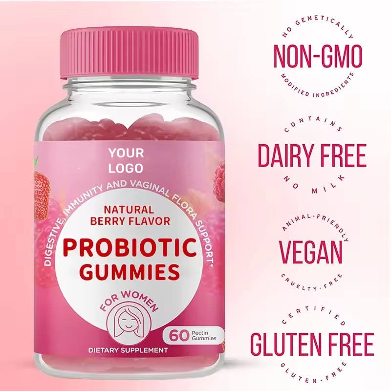 OEM  Private Label Sugar-Free Fiber Gummies for Gut Health - Promotes Microbiome Balance
