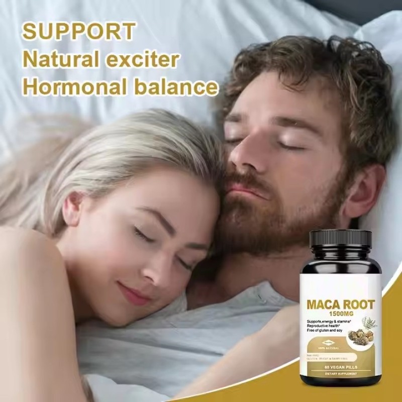 Organic Maca Root Extract Pills 60 Tablets Maca Capsules Men's Health Products Improve Male Power Capsules