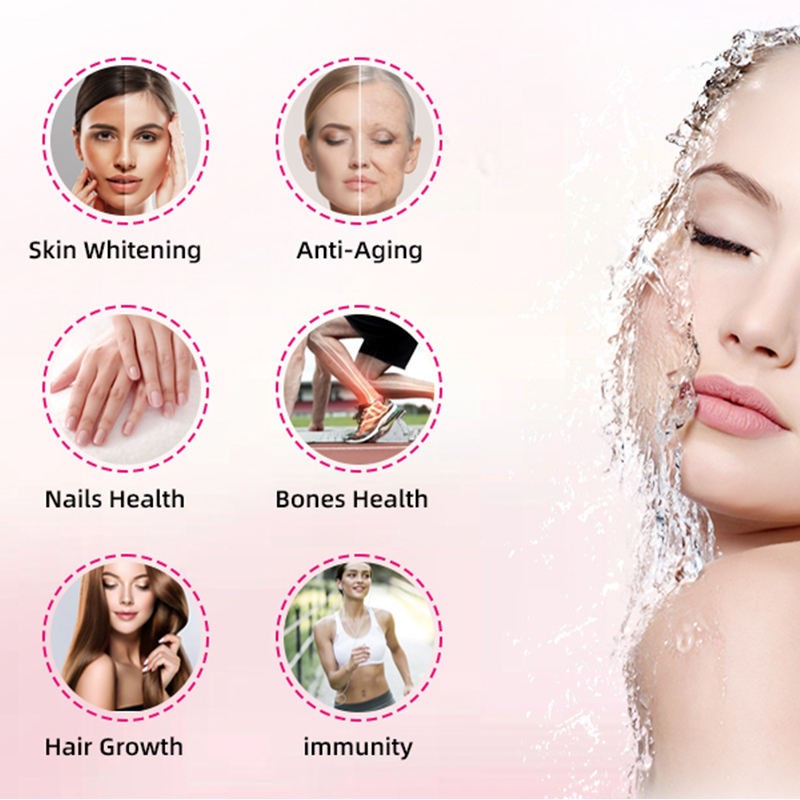 Glutathione Supplement Soft Candy for Women Natural Vegan Gluten-free Organic Skin Care Whitening and Moisturizing