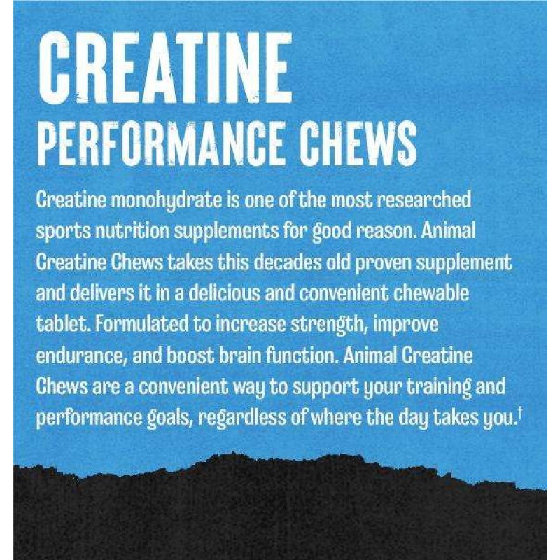 High-Quality Muscle Strength Endurance Easy to Absorb  Reduce Muscle Damage and Soreness Creatine Chewable Tablets