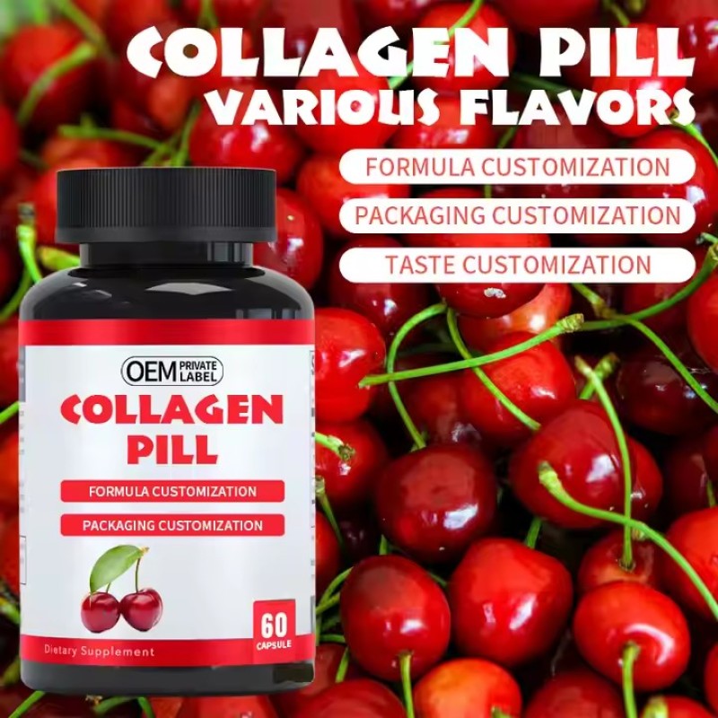 10000 mg Softgels Vitamin C Collagen Soft Capsules Skin Revitalize L-Glutathione Skin Whitening Capsules