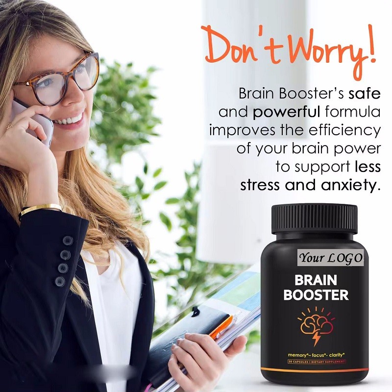 Manufacturers Wholesale Brain Health Focus Supplements Effective Capsules for Adults' Health Not for Pregnant Women