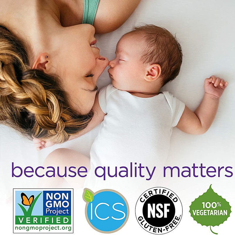 Private Label OEM ODM Organic Fertility Prenatal Vitamin Gummies for Women with Folate Vitamin C Myo-Inositol Iron Support