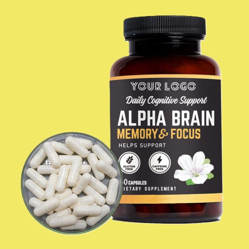 Nootropic Capsules: Brain Booster for Focus, Memory & Mental Clarity in Students & Professionals
