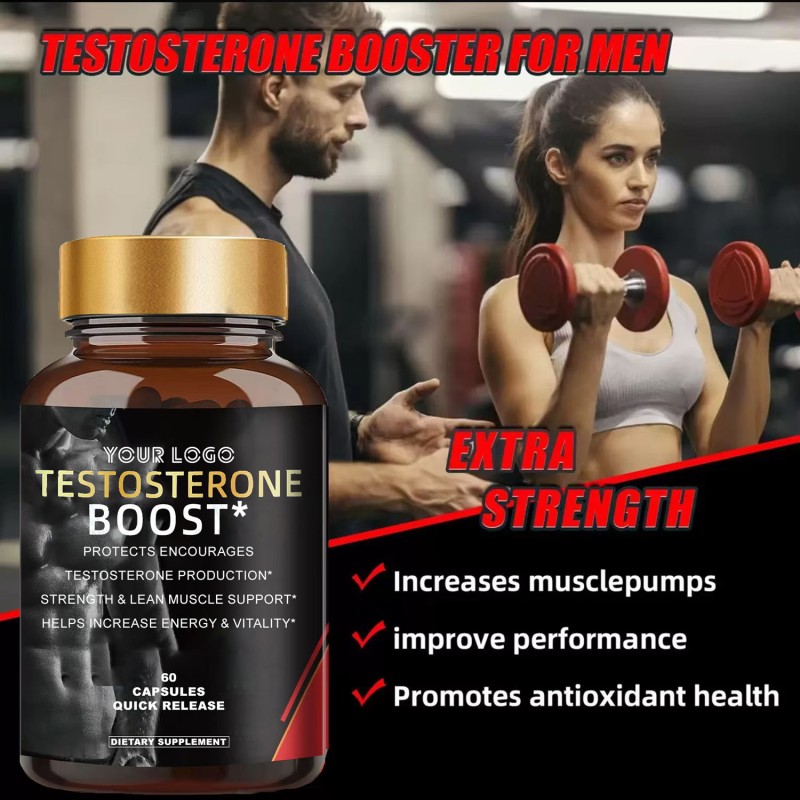 Herbal  Booster Capsules with Tribulus Terrestris - Energy & Stamina Enhancement for Daily Workout