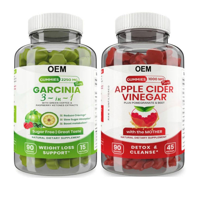 Vegan Fat Burner Gummies - Sugar-Free, Gluten-Free, Metabolism Boost & Cravings Control