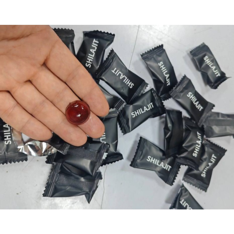 Hot Sale Vegan Shilajit Soft Candies - Chaga Ashwagandha Infused Vitamin Supplement for Immunity