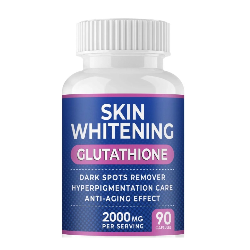 OEM Private Label 2000mg Vitamin C Whitening Capsules for Skin Brightening and Antioxidant Support 90 Capsules