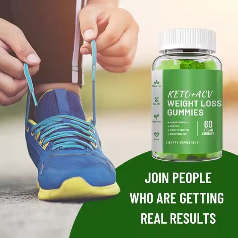 Keto Acv Gummies Candy Belly Fat Burning Weight Loss Herbal Gummy Product Garcinia Fruit Women Supplement Improve Metabolism