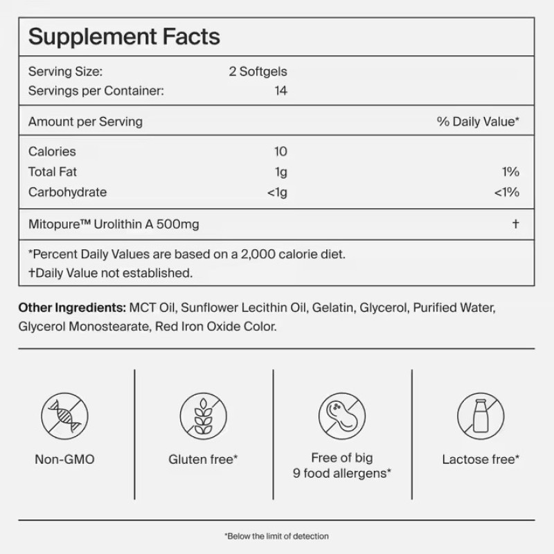 High Quality Urolithin a Capsules  Comprehensive Antioxidant Support Boost Cellular Health Enhance Wellness
