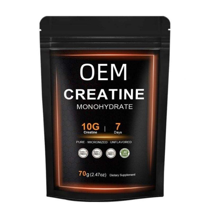 Premium 500g 200Mesh Creatine Monohydrate Powder for Muscle Growth Bulk Wholesale Fitness Supplement