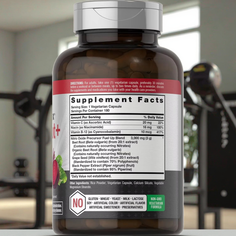 OEM Beetroot Extract Capsules Natural Energy and Cardiovascular Support Pills for Adults Not for Pregnant Women and Teenagers