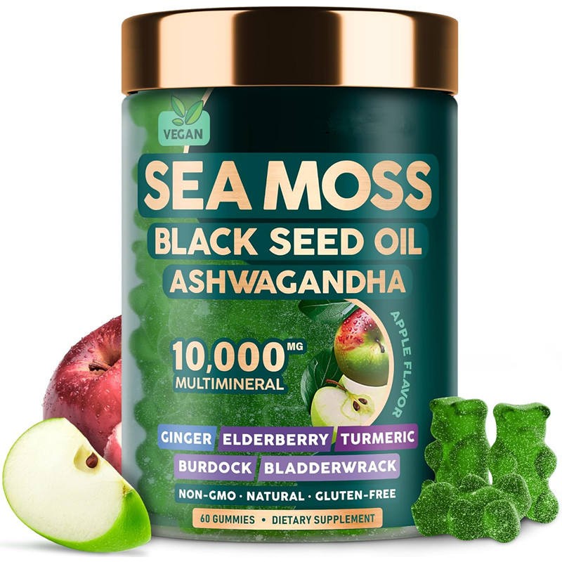 Cold-Pressed Black Seed Oil Softgels - Immune Boost & Energy Support, Rich in Antioxidants