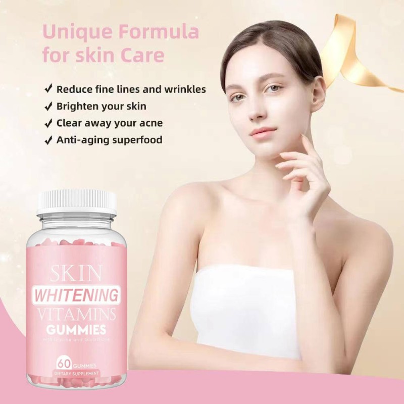 OEM/ODM Marine Collagen Gummies (3000mg) for Skin Whitening & Anti-Aging - Sugar-Free Supplement for Women & Adults