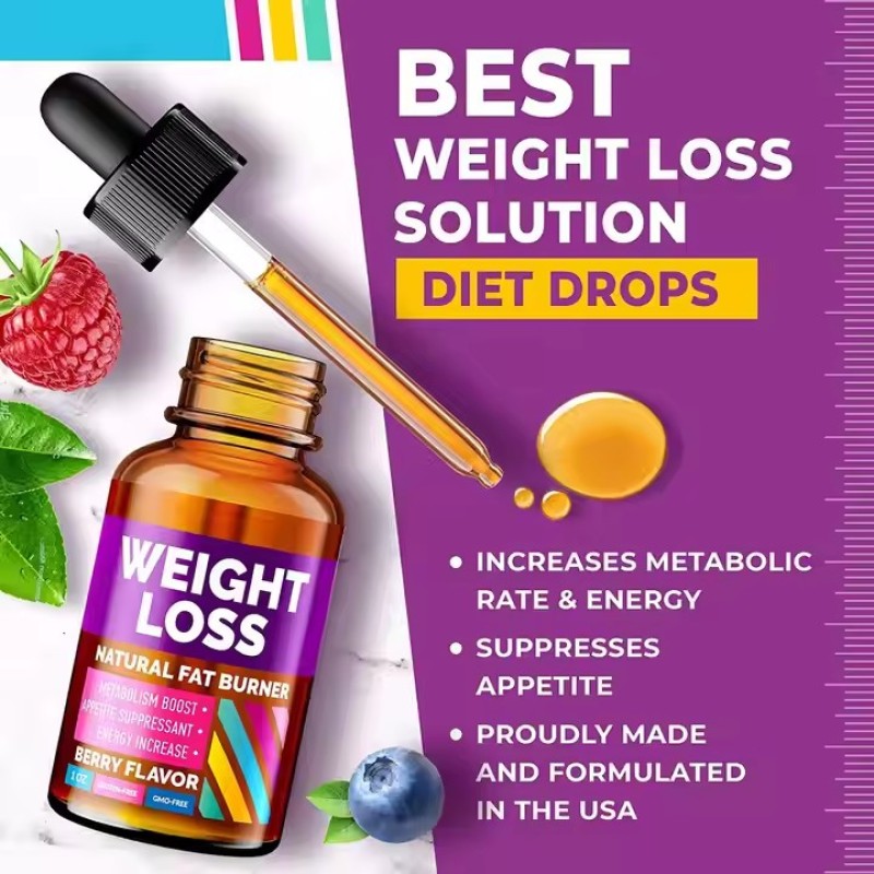 Hot Selling 2 Oz Keto Liquid Diet Drops Vitamins Hot Selling for Keto Liquid Drop Products