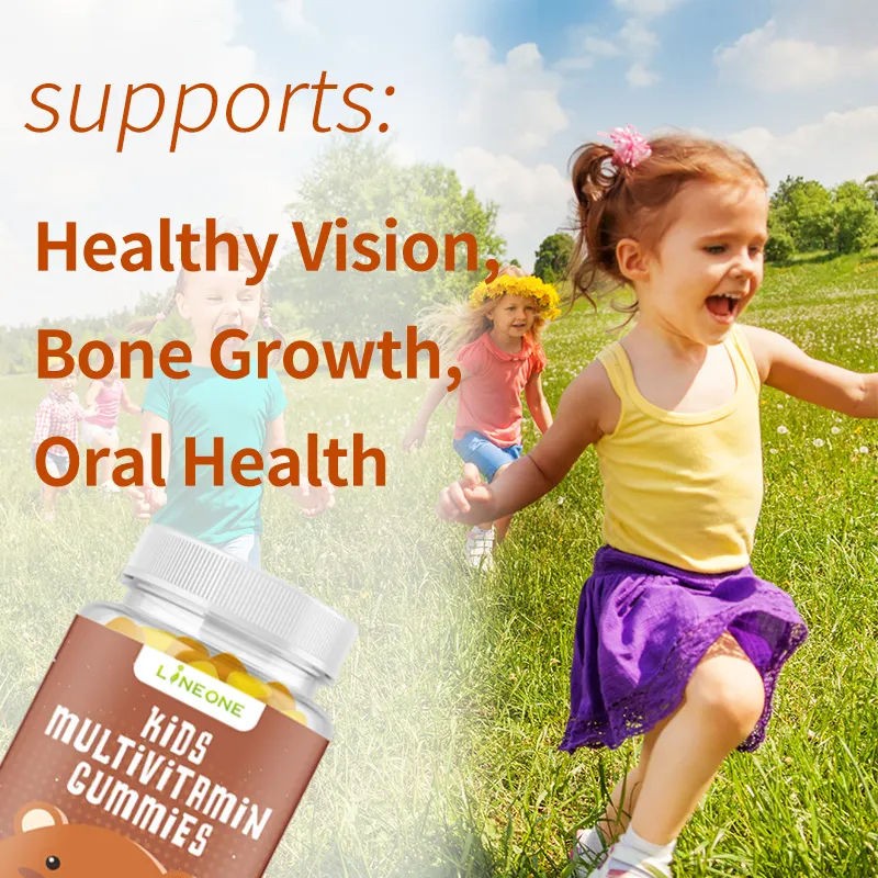 Multivitamin Gummies for Kids and Adults Essential Vitamins and Minerals Immune Support Non-Pregnant Dosage Form Gummy Candy