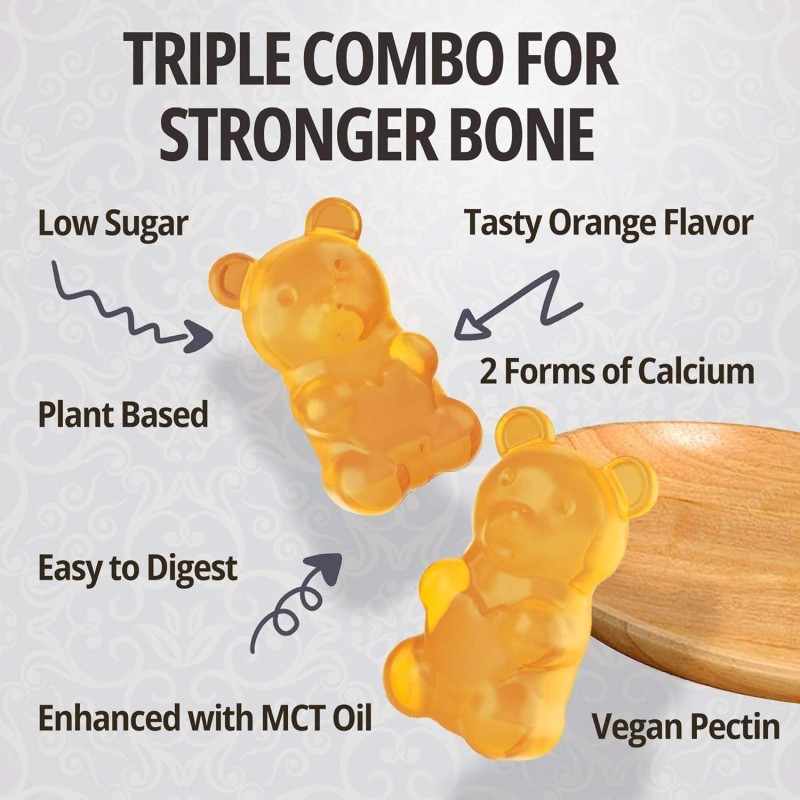 OEM K2 D3 Gummies for Bone & Heart Support | FBA Ready Custom Dropshipping | Adults Non-Pregnant