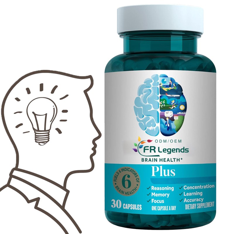OEM Private Label Brain Booster Supplements Enhance Memory and Focus Nootropic Brain Capsules