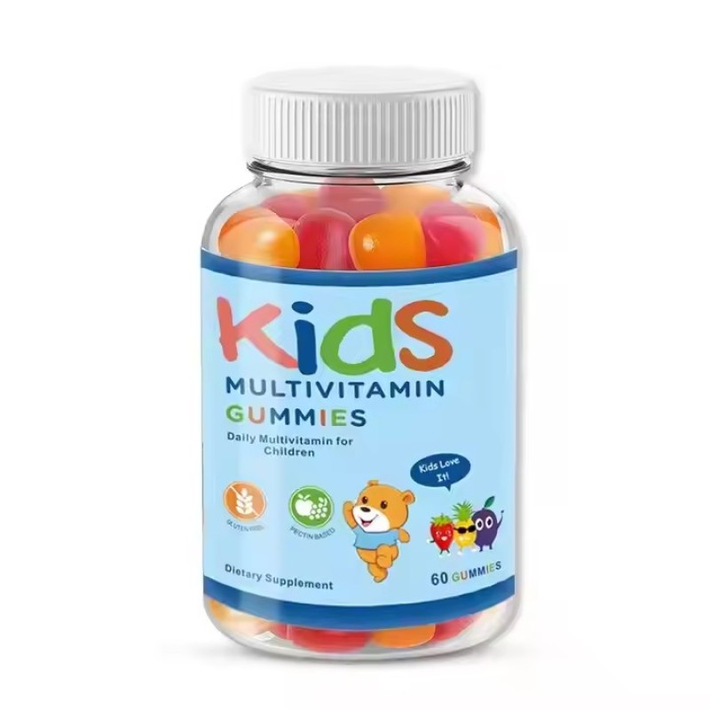 OEM Private Label Multivitamin Kids Gummies DHA Children Supplement Vitamins for Kids Vegan Vitamins Kids Gummies