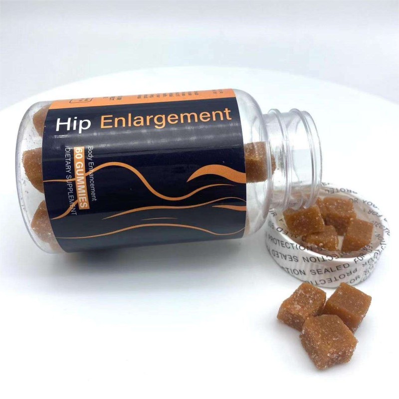 Private Label Booty Booster Gummies Natural Herbal Extracts for Hip and Breast Enhancement Beauty Pills Powder for Teenagers