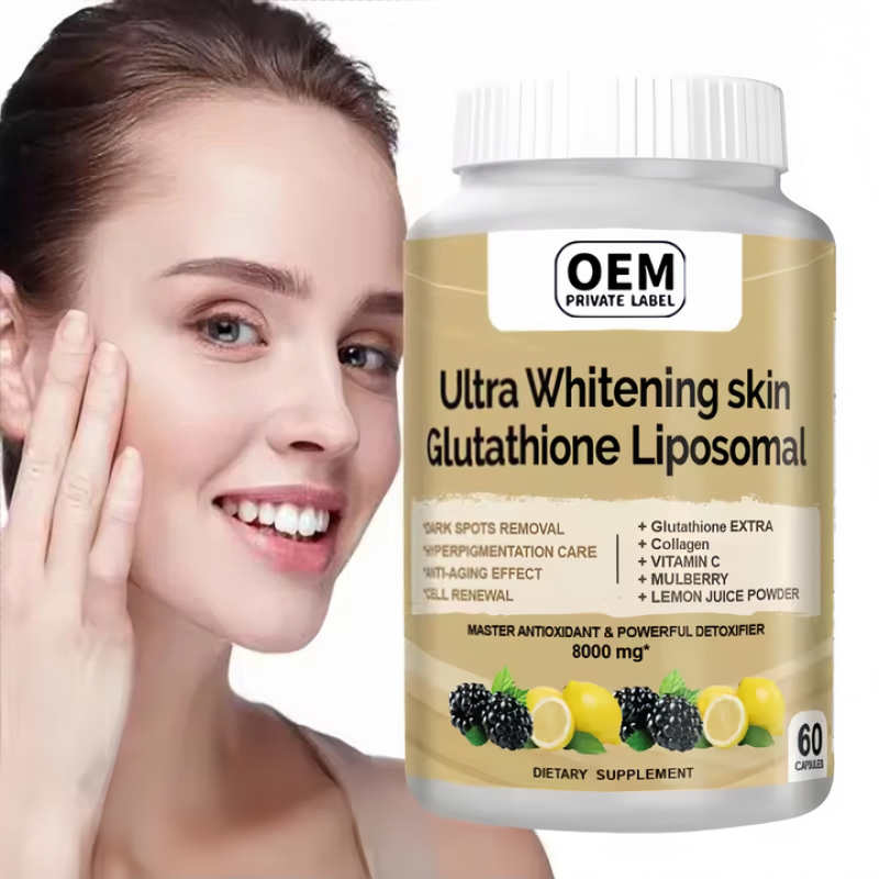 Whitening Capsules - Collagen & Vitamin C Blend, Dark Spot Removal for Face & Body