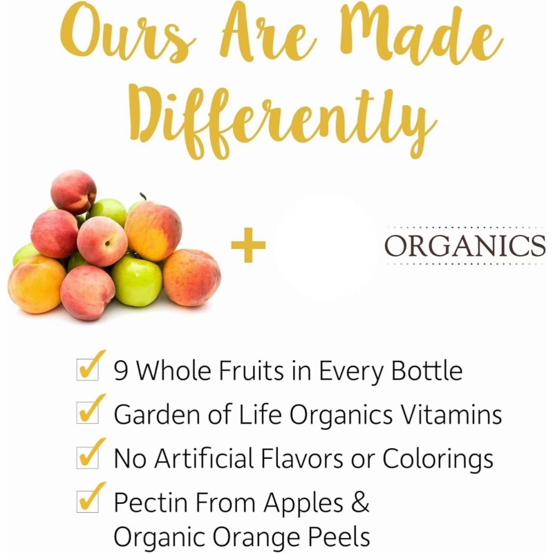 Organic Men's Multivitamin Gummies for Adults - Private Label Whole Food Supplement with Immune Support