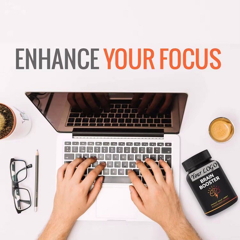 Manufacturers Wholesale Brain Health Focus Supplements Effective Capsules for Adults' Health Not for Pregnant Women