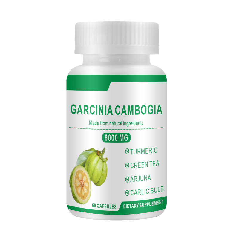 Garcinia Cambogia Capsules with 20:1 Extract - Turmeric, Green Tea & Arjuna for Body Shaping Support