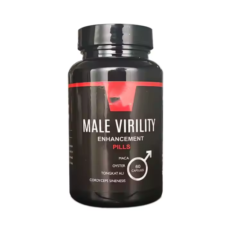 OEM Men's Virility Supplement 19-in-1 Capsules, Maca Tongkat Ali Energy Support, Fast Results & 3rd Party Tested Formula