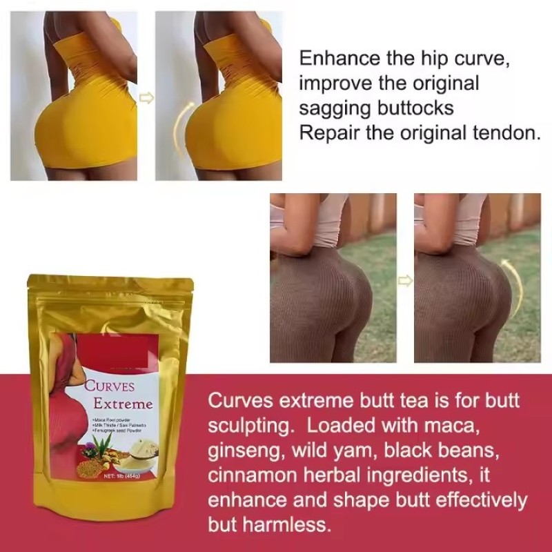 OEM Ultimate Maca for Butt Hips Enlargement Butt and Hip Enhancement Powder NO Side Effects Hip Lift up Powder to Enlarge