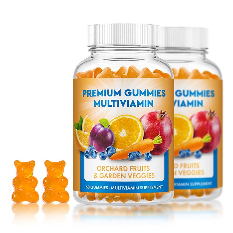 OEM's Own Brand Health Food Supplement 60 Count Multi-Vitamin Gummy Candies for Adults Not for Pregnant Women or Newborns