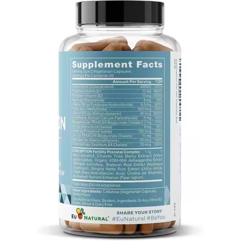 Women's Fertility Supplement Prenatal Vitamins to Promote Hormone Balance Circulation Consistent Capsules for Pregnant Women