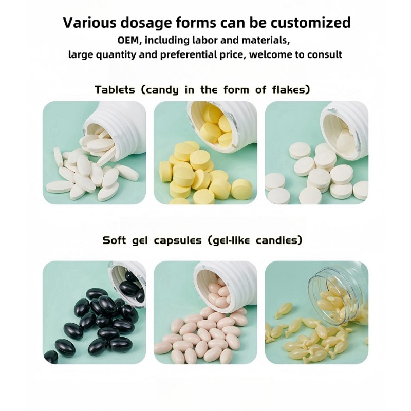 OEM Melatonin Gummy Bear Sleep Supplement Hot-Selling Vegetarian Food Vitamins for Teenagers Not for Newborns