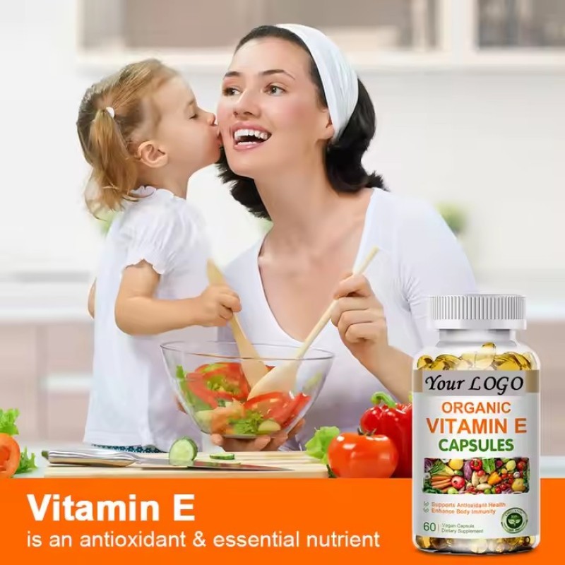10pcs Organic Vitamin E Softgel Capsule Boost Immune Supplement Immune Boost Supplement