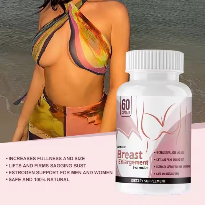 Breast Augmentation Capsules Health Supplements, Used to Grow Elasticity and Restore Breast Enlargement Hormone Supplementation