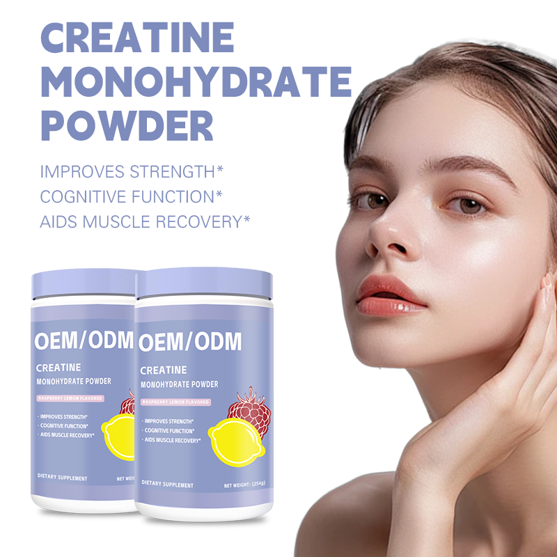 OEM Lemon Creatine Monohydrate Powder Manufacturer - Muscle-Building Protein Supplement for Strength Performance Enhancement