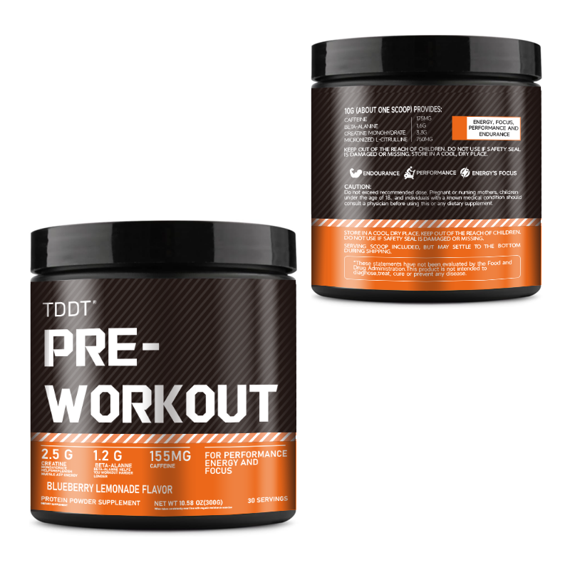 TDDT OEM/ODM Workout Creatine Monohydrate Powder Manufacturer - Bulk Energy Drink Powder Caffeine Powder with Private Label