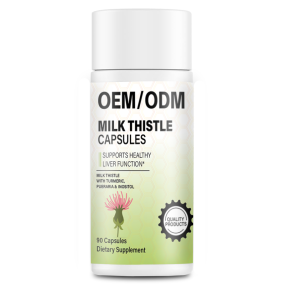 OEM Milk Thistle Extract Capsules Factory - Liver Detox Slimming Health Supplement Milk Thistle Softgels with Private Label